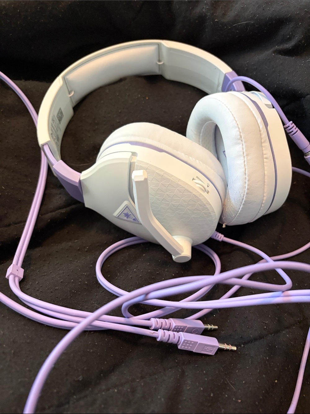 Turtle Beach White & Lavender Wired Over-Ear Gaming Headset